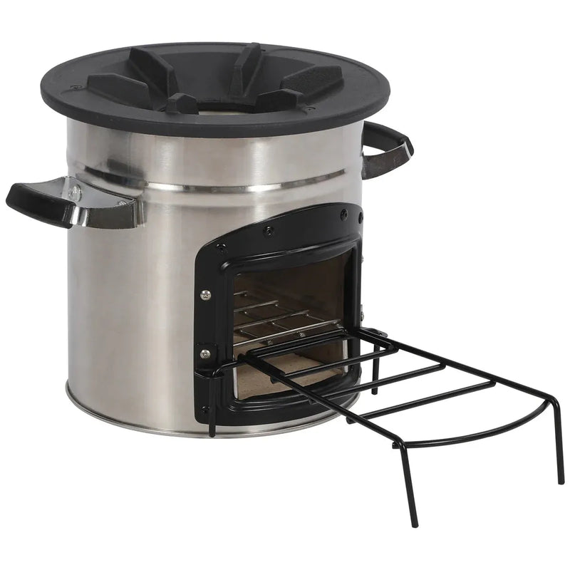 Load image into Gallery viewer, Redcamp Portable Rocket Stove for Camping