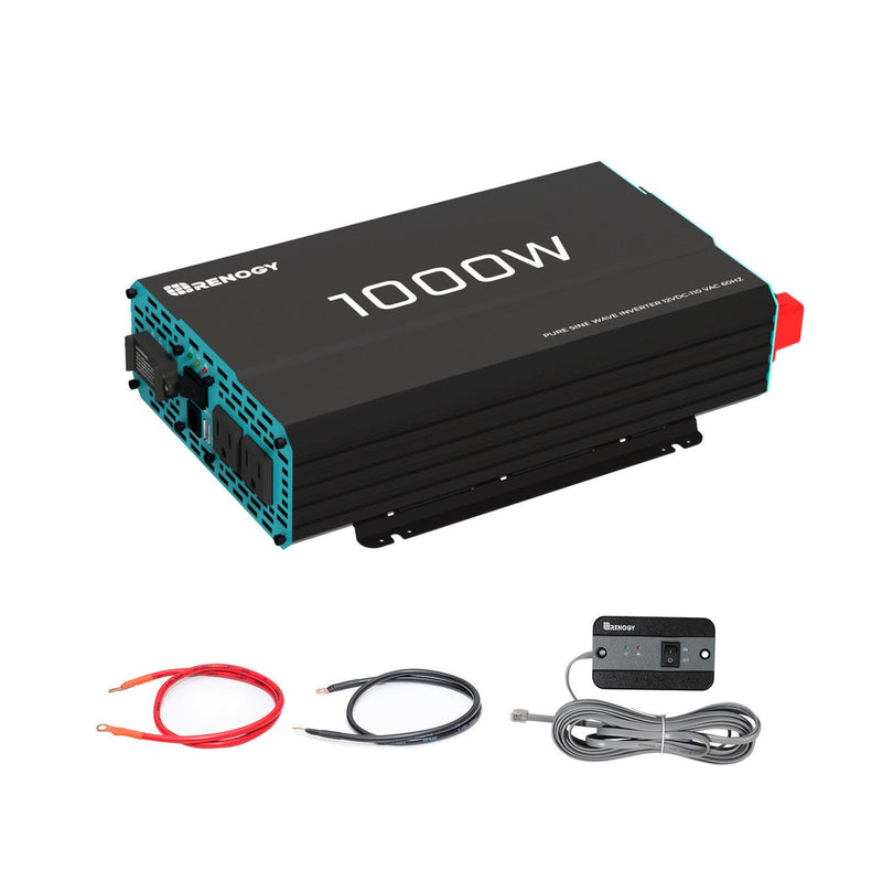 Load image into Gallery viewer, 1000W 12V Pure Sine Wave Inverter