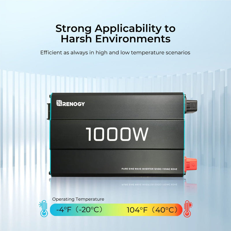 Load image into Gallery viewer, 1000W 12V Pure Sine Wave Inverter