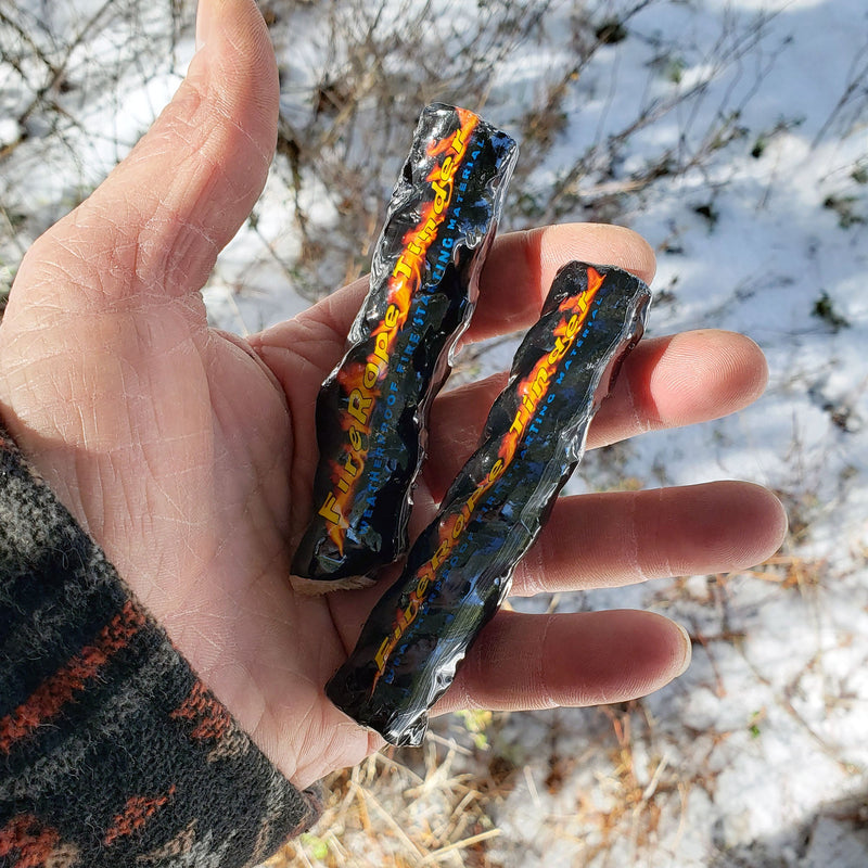 Load image into Gallery viewer, FireStorm™ Large 3/8" Ferro Rod & Tinder Kit