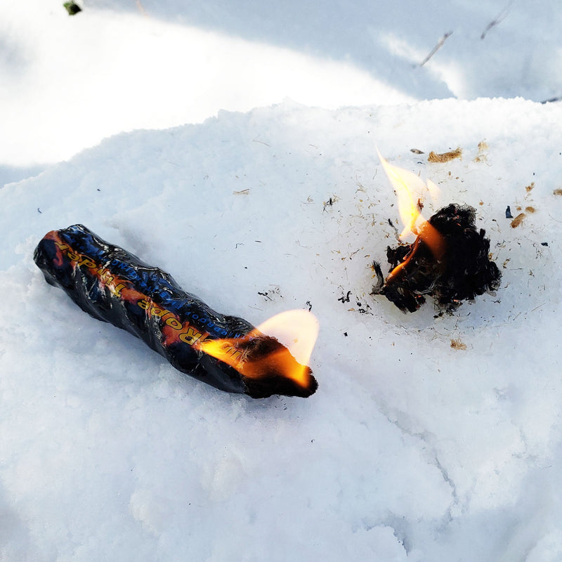 Load image into Gallery viewer, FireStorm™ Large 3/8" Ferro Rod & Tinder Kit