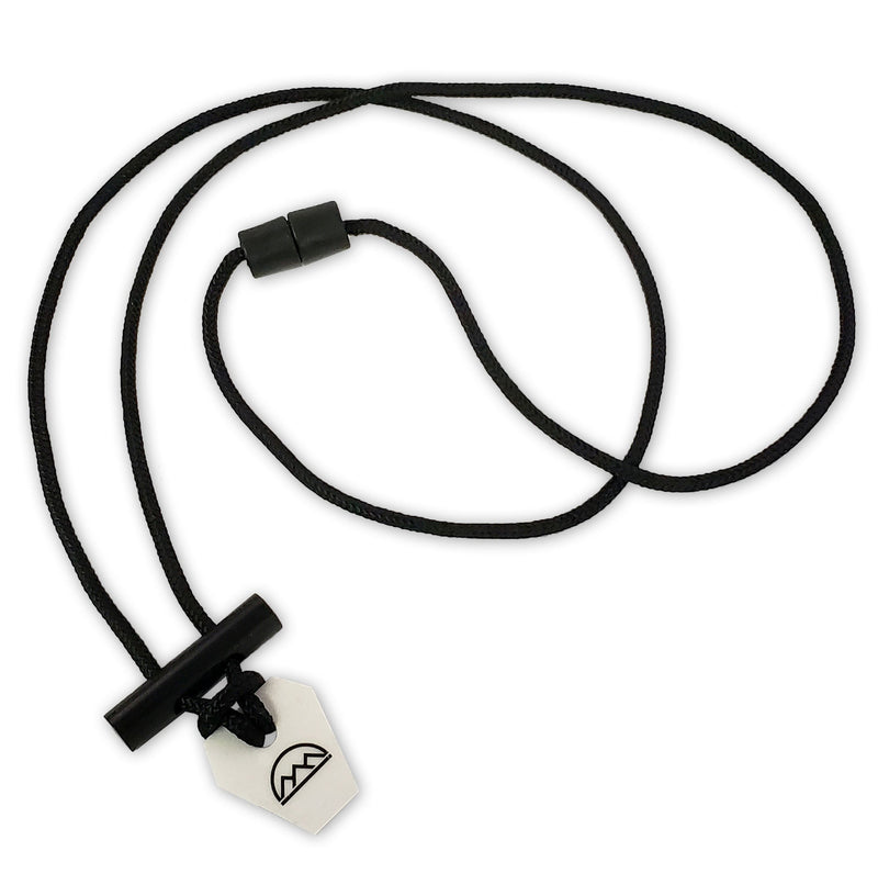 Load image into Gallery viewer, Emergency Fire Starter Necklace - Ultra Lightweight Mini Ferro Rod with Ceramic Striker & Neck Lanyard
