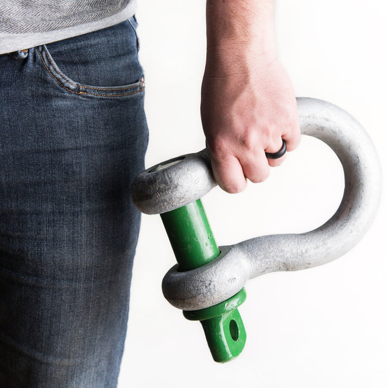 Load image into Gallery viewer, Yankum Ropes Green Pin Bow Shackle SC