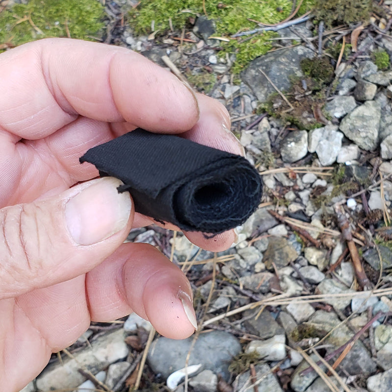 Load image into Gallery viewer, Premium Charcloth - Essential Primitive FireStarting Material for use with Flint & Steel, Magnifier etc.