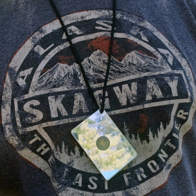 Load image into Gallery viewer, Emergency Signaling Mirror with Targeting Star for Hiking, Backpacking, Kayaking, Boating