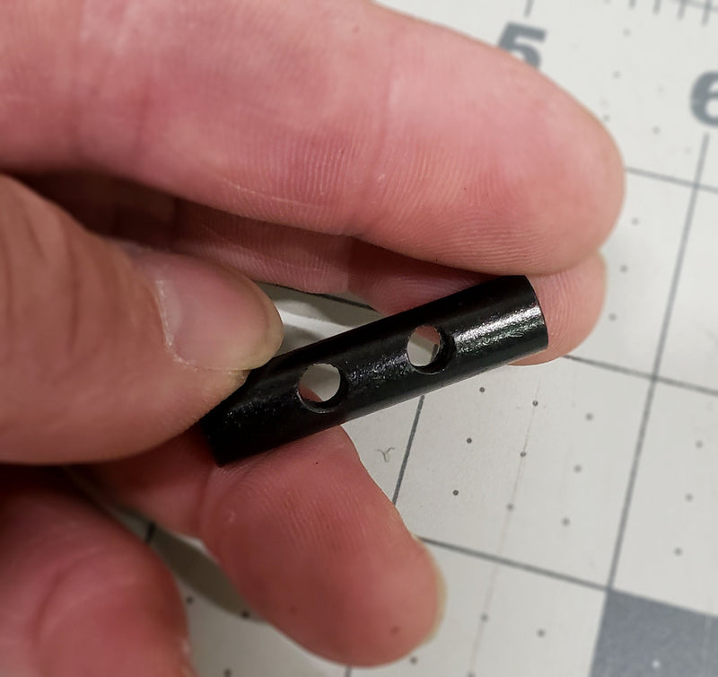 Load image into Gallery viewer, Micro Ferro Rod with Drilled Holes. Easy Carry Emergency Fire Starter Tool for Shoelaces, Paracord Necklace, Bracelet, etc.