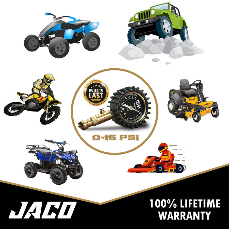 Load image into Gallery viewer, Elite® Low Pressure Tire Gauge - 15 PSI