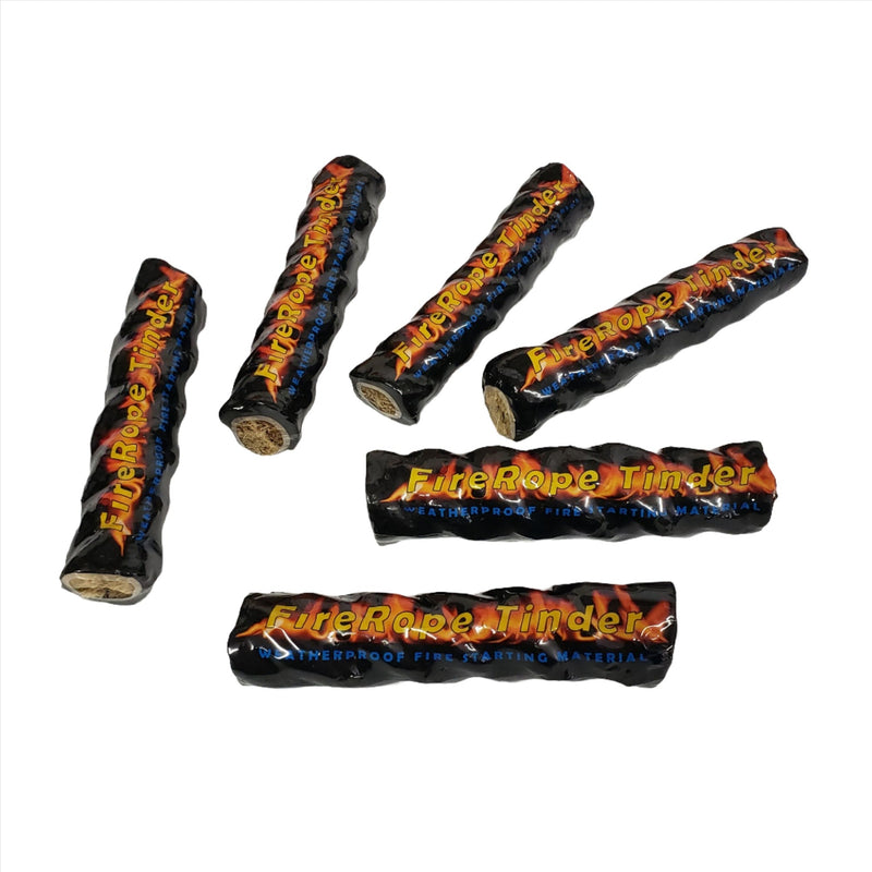 Load image into Gallery viewer, FireRope™ Mini - Firestarting Tinder - 6PK / 24PK