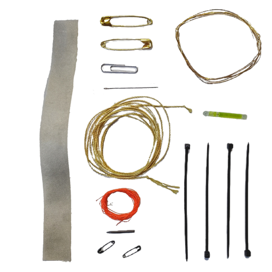 Urban Carry Strap - EDC Bracelet with Pry Bar, Firestarter, Kevlar Saw and Cuff Key or LED Flashlight.