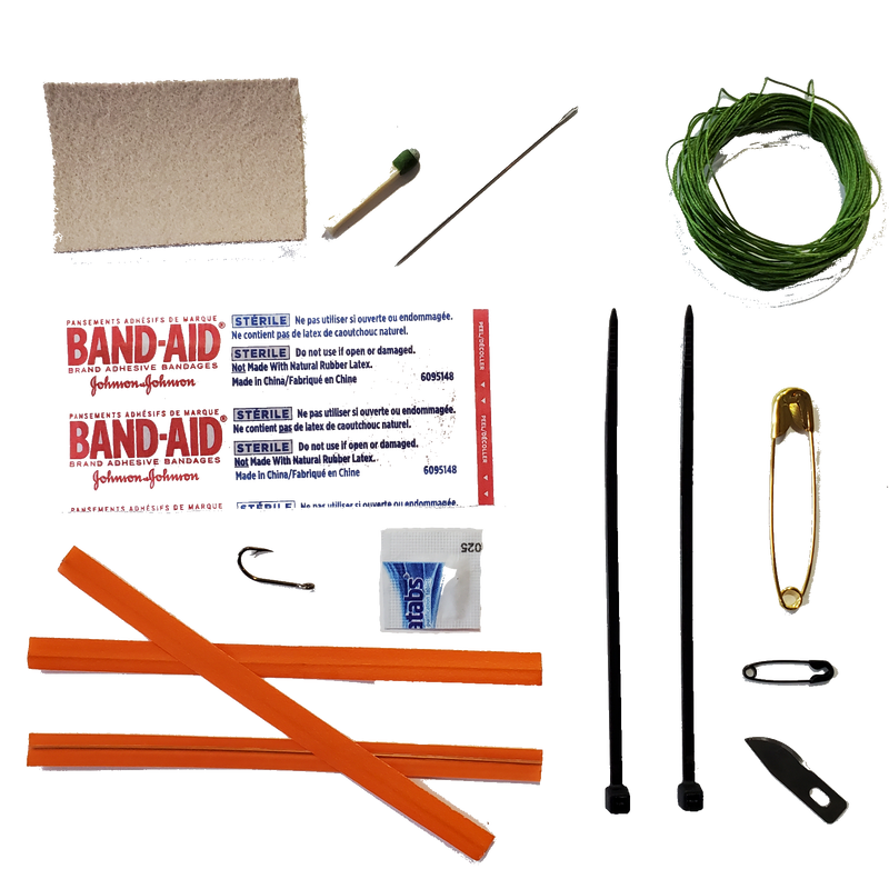 Load image into Gallery viewer, Camper Strap - Outdoor, Hike, & Kayak ready Survival Fire Starter Paracord Bracelet.