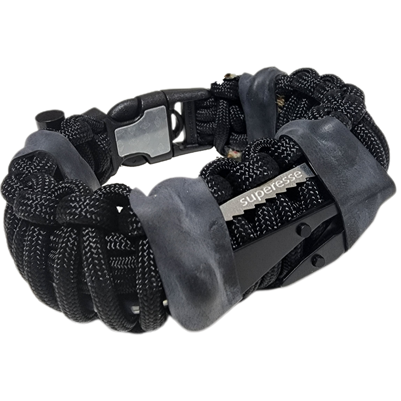 Load image into Gallery viewer, SERE Sidekick- Tactical Survival Paracord Bracelet to Evade, Resist & Escape.