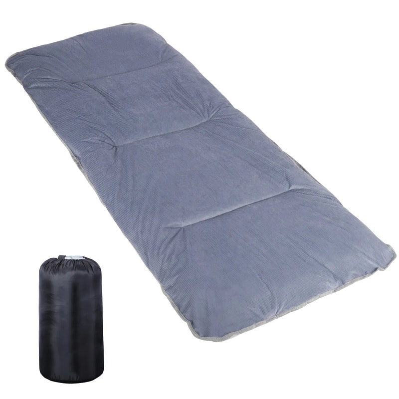 Load image into Gallery viewer, Portable Folding Sleeping Cot Mattress Pads for Camping,Gray Blue Black Brown