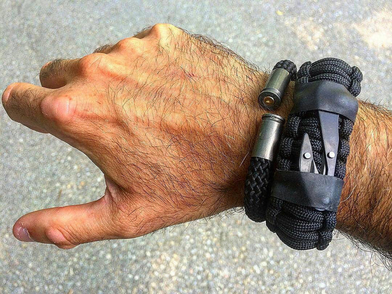 Load image into Gallery viewer, SERE Sidekick- Tactical Survival Paracord Bracelet to Evade, Resist & Escape.