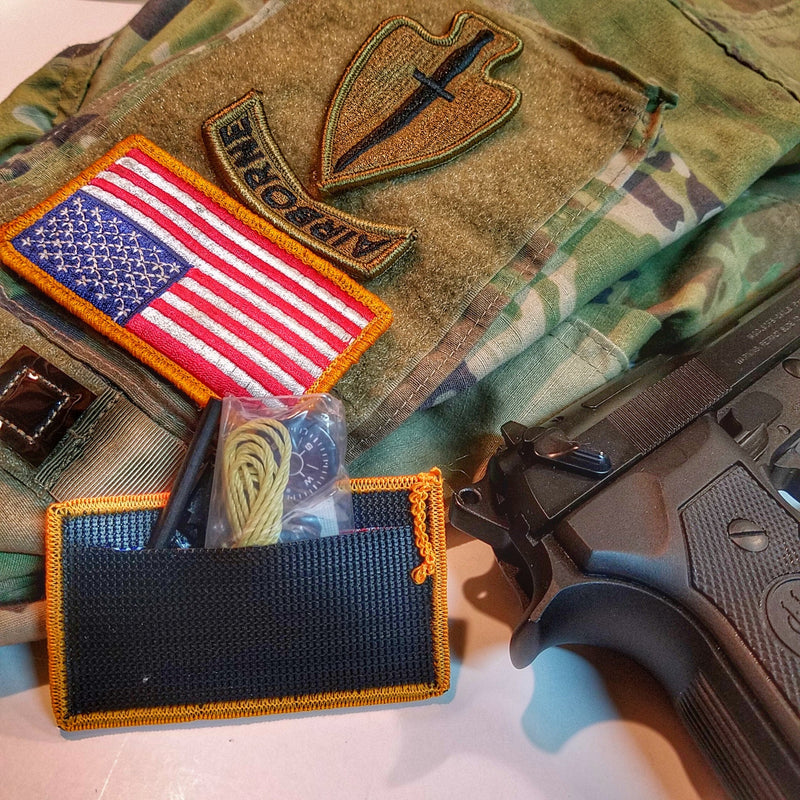 Load image into Gallery viewer, SERE Patch Kit: covert military kit for Survive, Evade, Resist, Escape scenarios