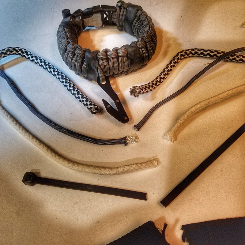 Load image into Gallery viewer, SERE Sidekick- Tactical Survival Paracord Bracelet to Evade, Resist & Escape.