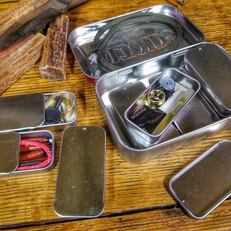 Load image into Gallery viewer, EDC Pocket Tin - Compartmentalized Survival Kits