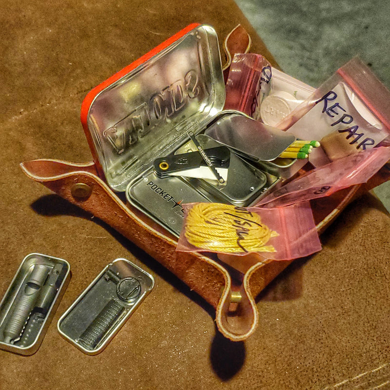 Load image into Gallery viewer, EDC Pocket Tin - Compartmentalized Survival Kits