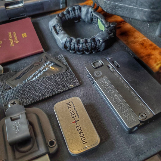 EDC Pocket Tin - Compartmentalized Survival Kits