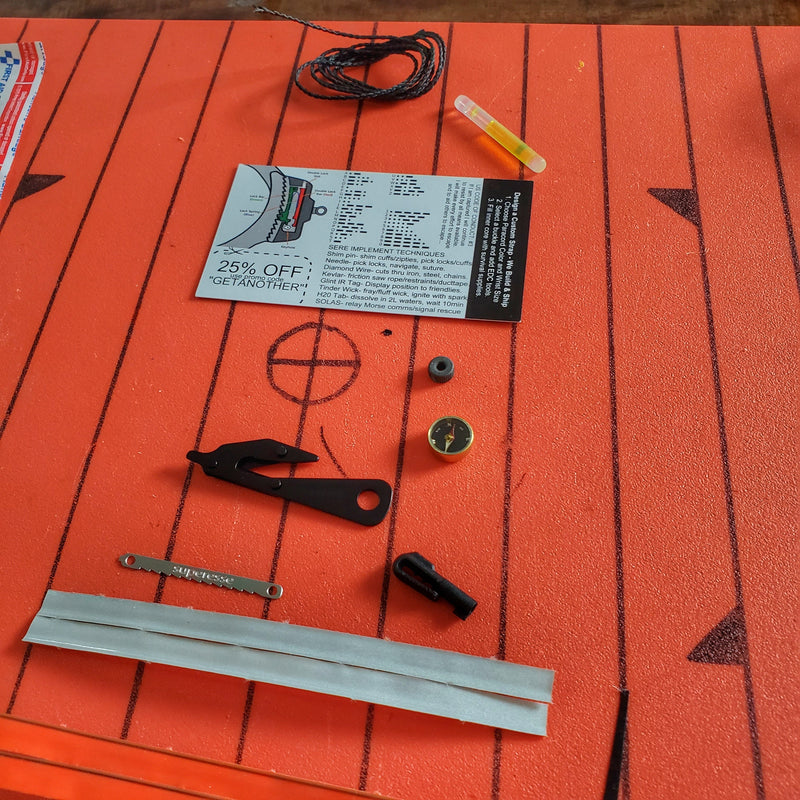 Load image into Gallery viewer, Shim Personal Survival Cards - Wallet Size Vacuum Sealed Survival Packets