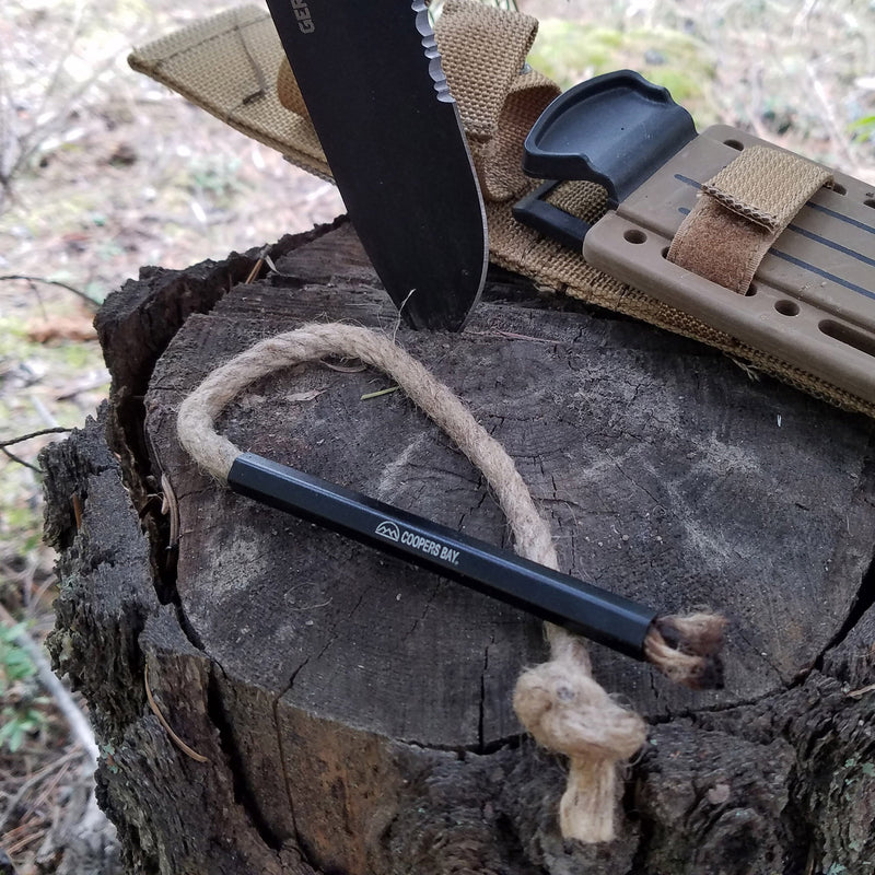 Load image into Gallery viewer, FireWick Torch Reusable Fire-Starting Tinder Tool with Multi-Use Bellows