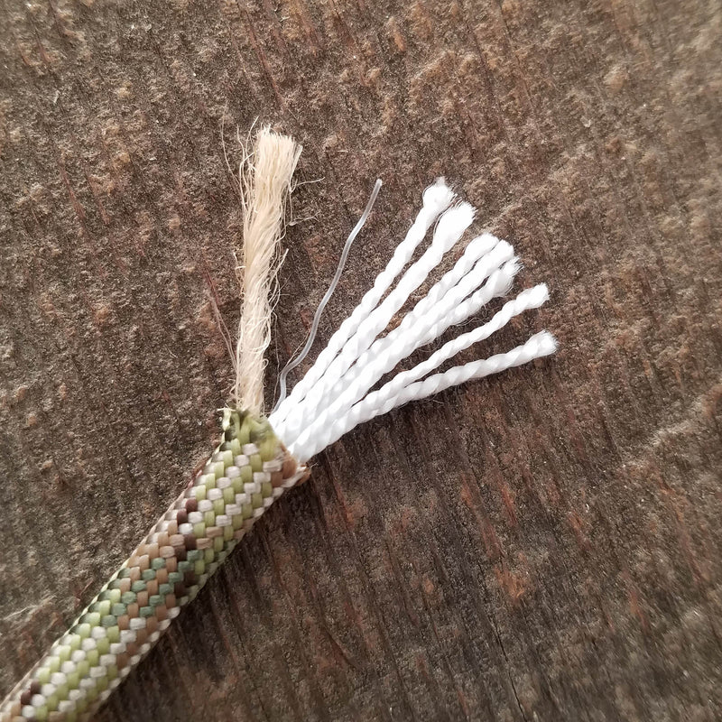 Load image into Gallery viewer, Enhanced "Fish & Fire" Emergency Survival Paracord - Easy to Handle "Quick Deploy" Speed Hank