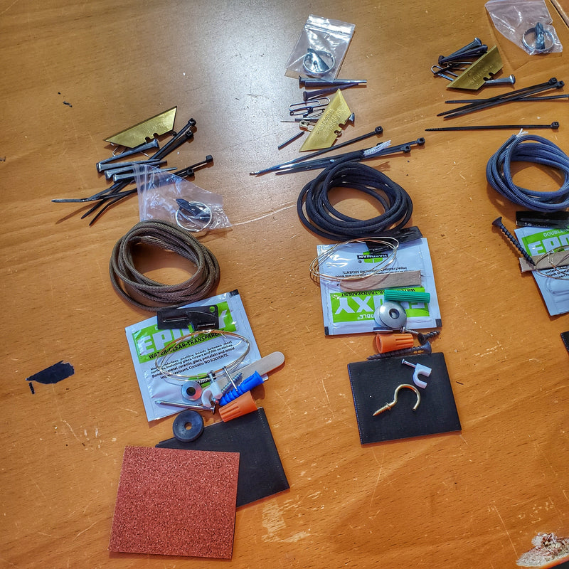 Load image into Gallery viewer, Shim Personal Survival Cards - Wallet Size Vacuum Sealed Survival Packets