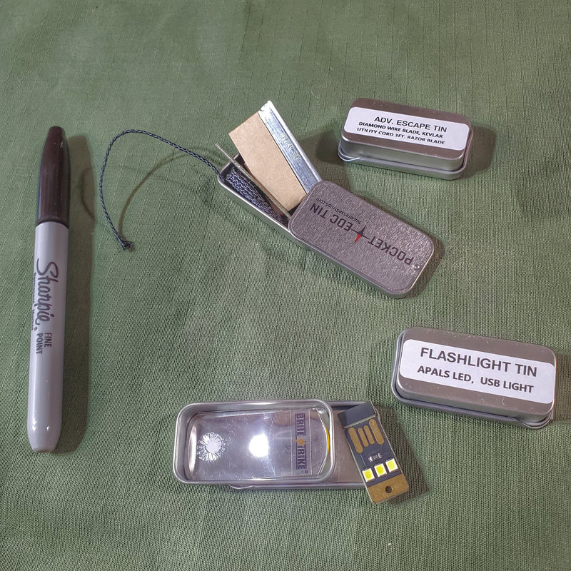 Load image into Gallery viewer, EDC Pocket Tin - Compartmentalized Survival Kits