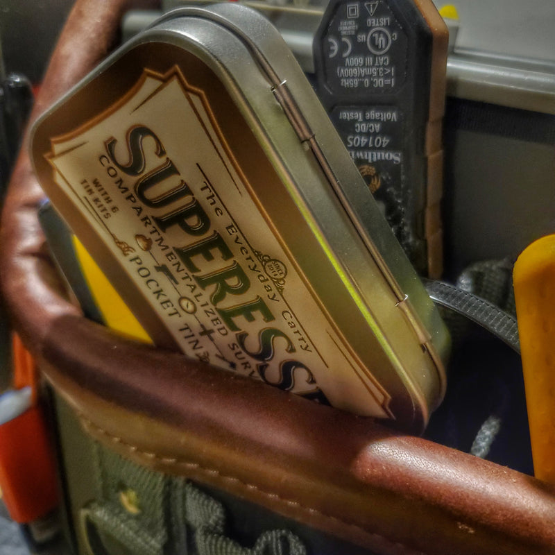 Load image into Gallery viewer, EDC Pocket Tin - Compartmentalized Survival Kits