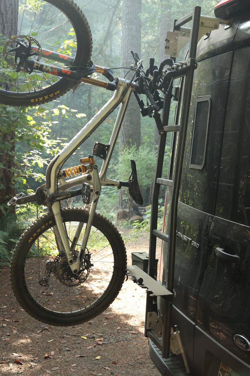 Load image into Gallery viewer, Bike Rack Kit for Rear Ladder Lolo Racks Rad Lad