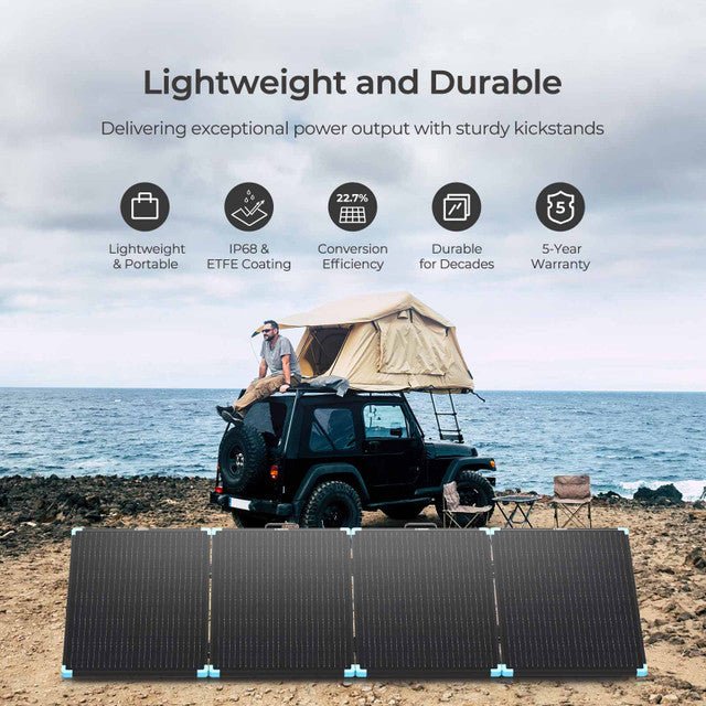 Load image into Gallery viewer, 220W Lightweight Portable Solar Suitcase