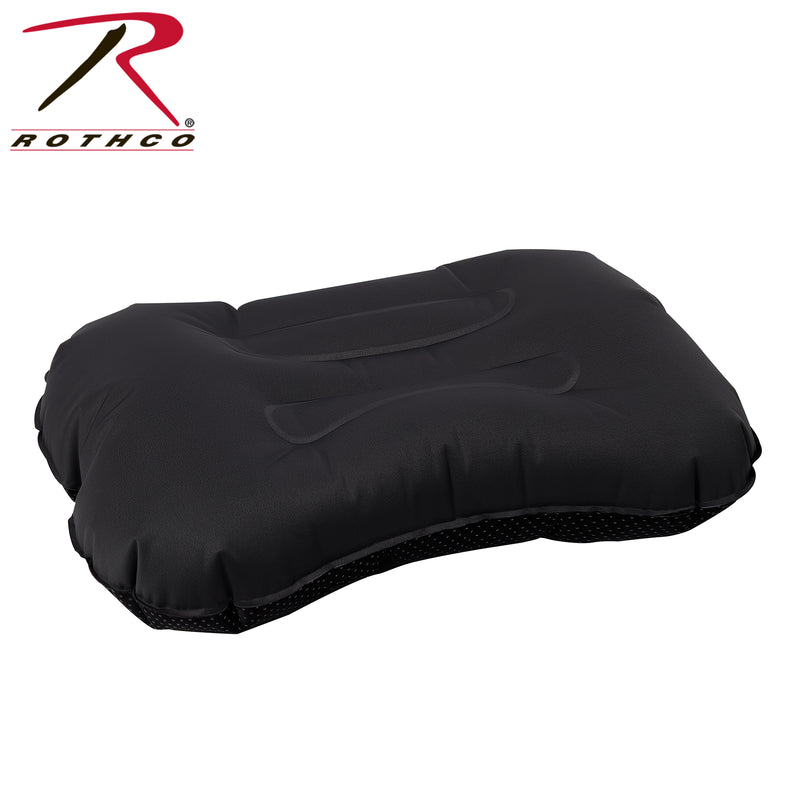 Load image into Gallery viewer, Rothco Inflatable Camping Pillow - Black