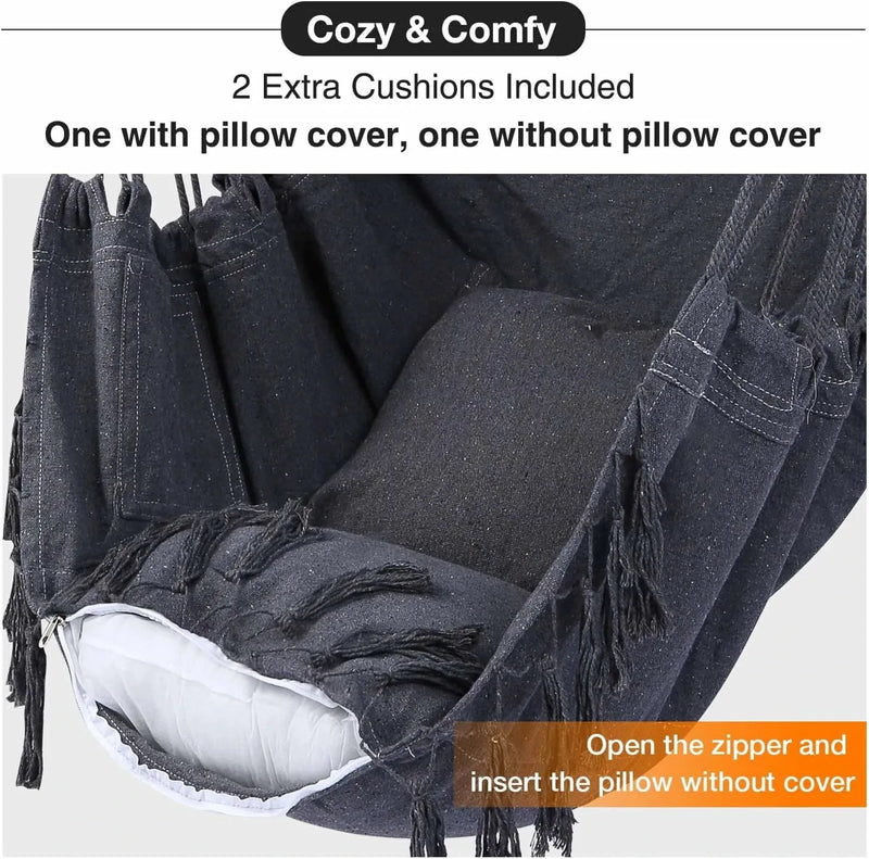 Load image into Gallery viewer, REDCAMP Hanging Hammock Chair