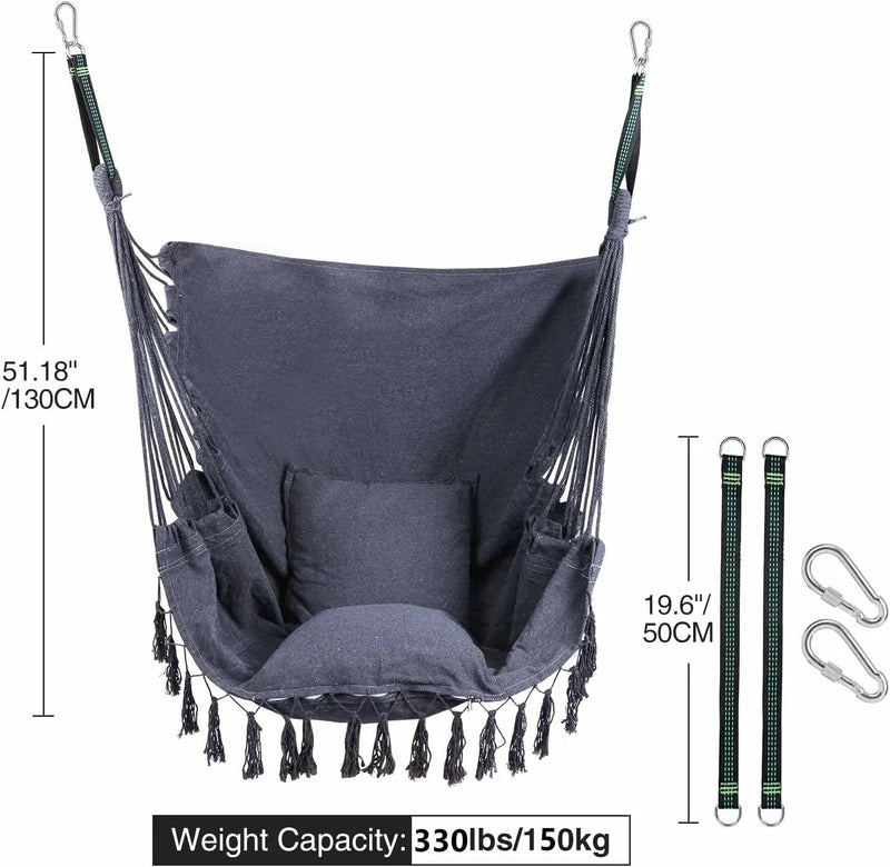 Load image into Gallery viewer, REDCAMP Hanging Hammock Chair
