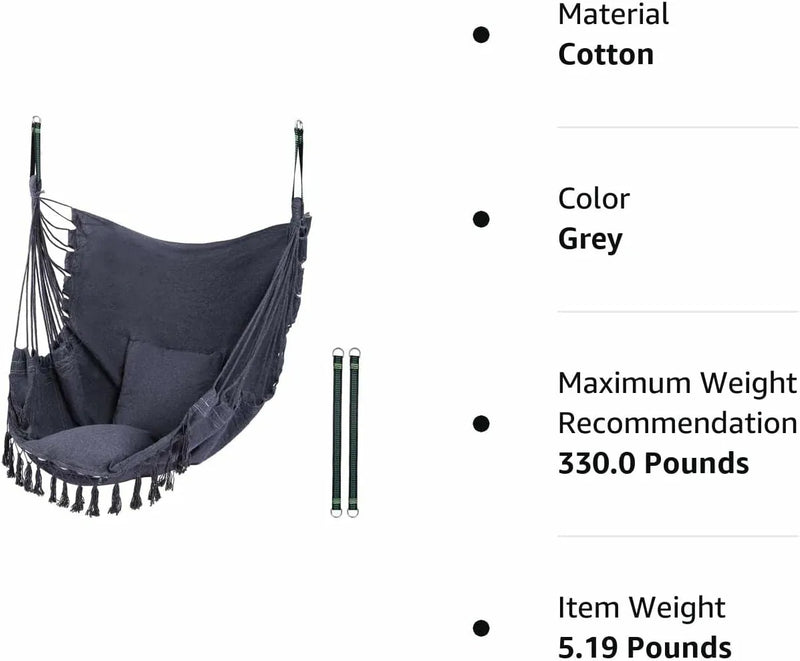 Load image into Gallery viewer, REDCAMP Hanging Hammock Chair