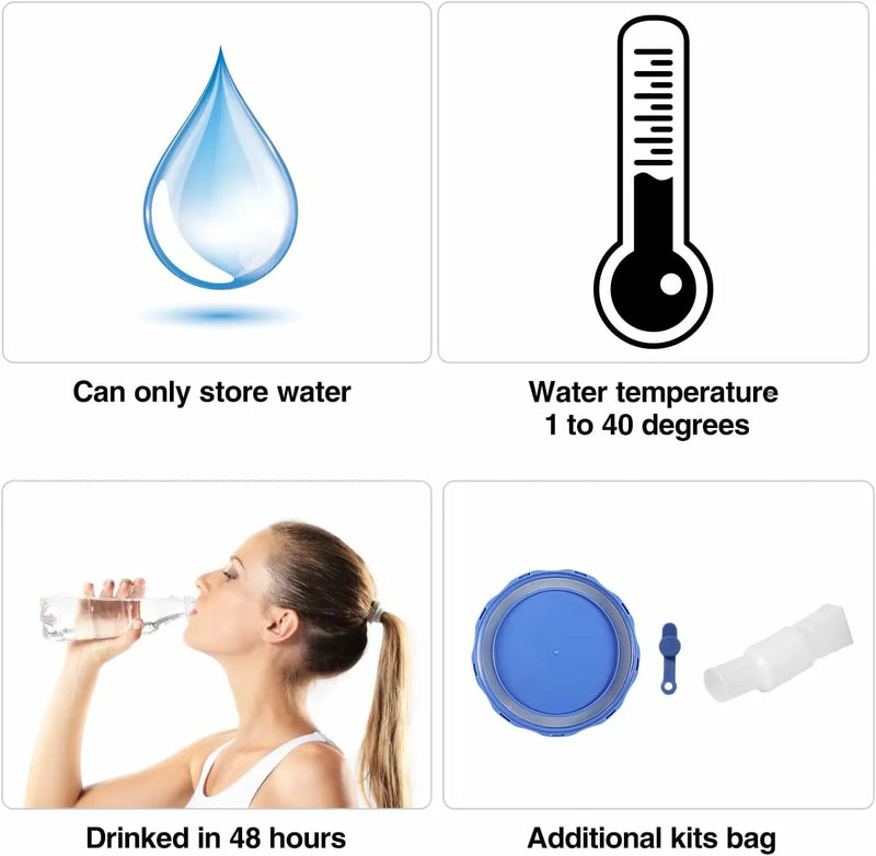 Load image into Gallery viewer, REDCAMP Portable Water Container with Spigot