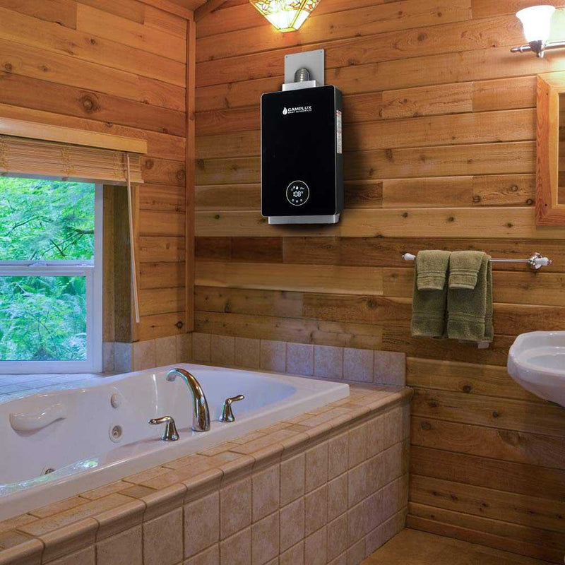 Load image into Gallery viewer, Camplux 2.36''(60mm) Wall Thimble, Stainless Steel Wall Thimble for Gas Water Heater