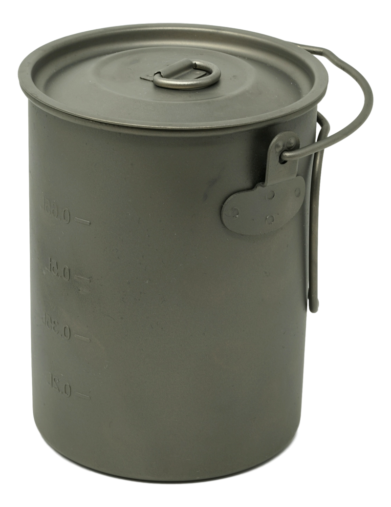 Load image into Gallery viewer, Valtcan 900ml Titanium Pot Boil, Cook & Drink From One Pot · 134g · Nests Your Nalgene