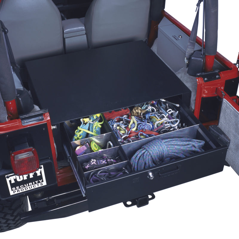 Load image into Gallery viewer, Tuffy Rear Cargo Drawer Black