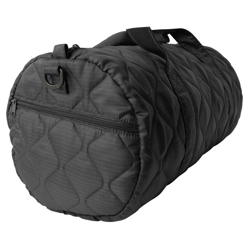 Load image into Gallery viewer, Rothco Lightweight Woobie Duffle Bag Black