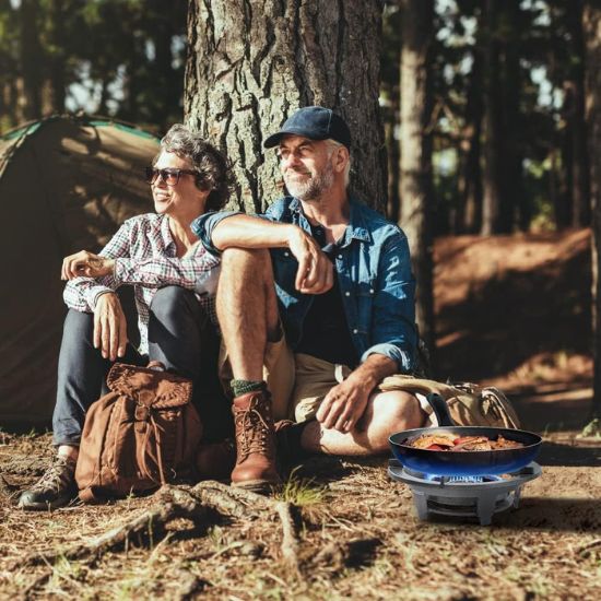 Load image into Gallery viewer, 29,000 BTU Single Burner Propane Stove with Regulator and 5.9ft Hose