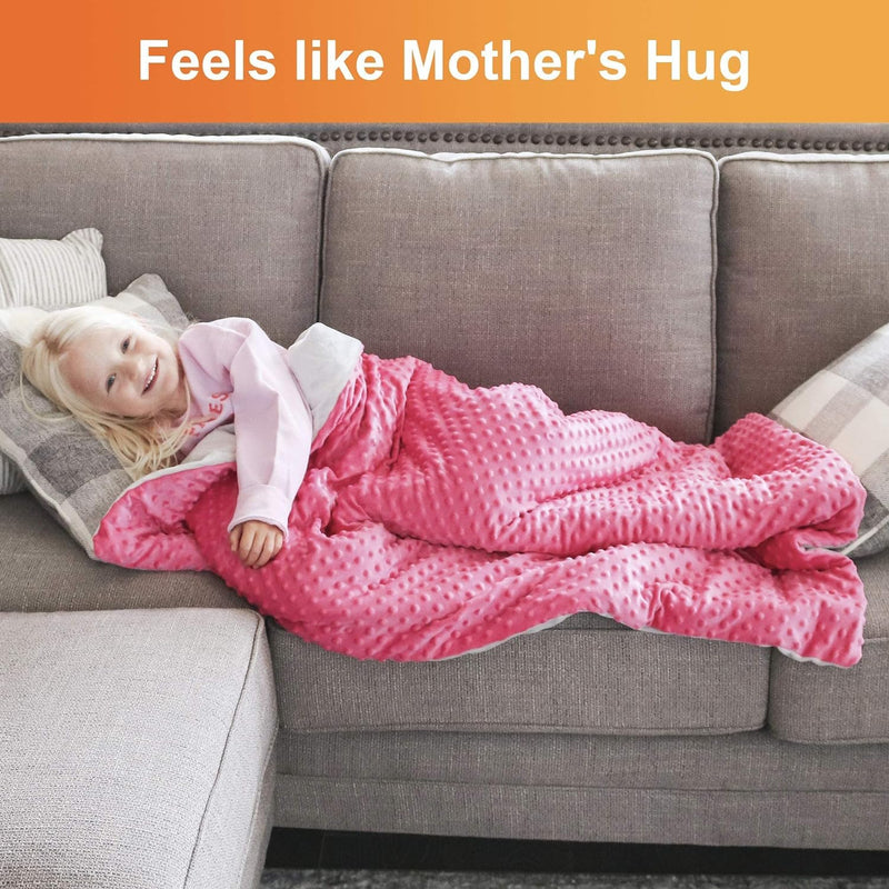 Load image into Gallery viewer, 5 Lbs Weighted Blanket for Kids with Removable Cover - 36" x 48"
