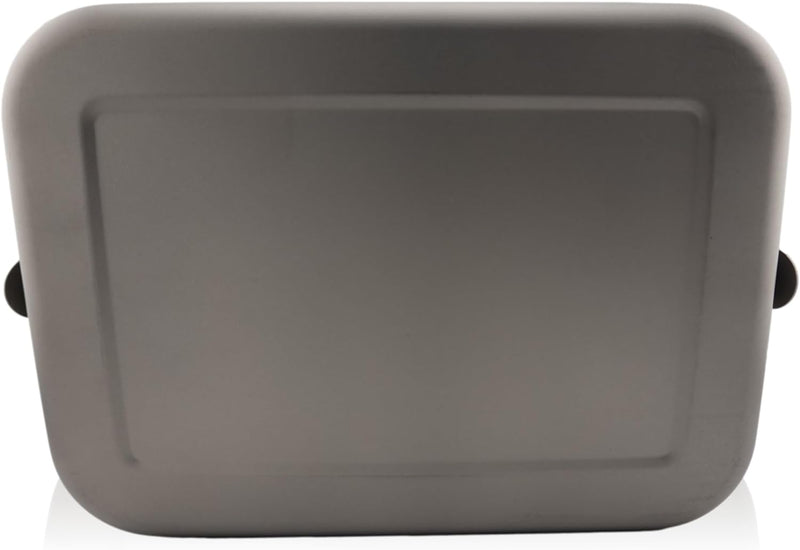 Load image into Gallery viewer, Reheat Over Fire. Same Box. 1200ml Titanium Bento · Airtight leakproof seal · Reheatable on open flame · 9 oz