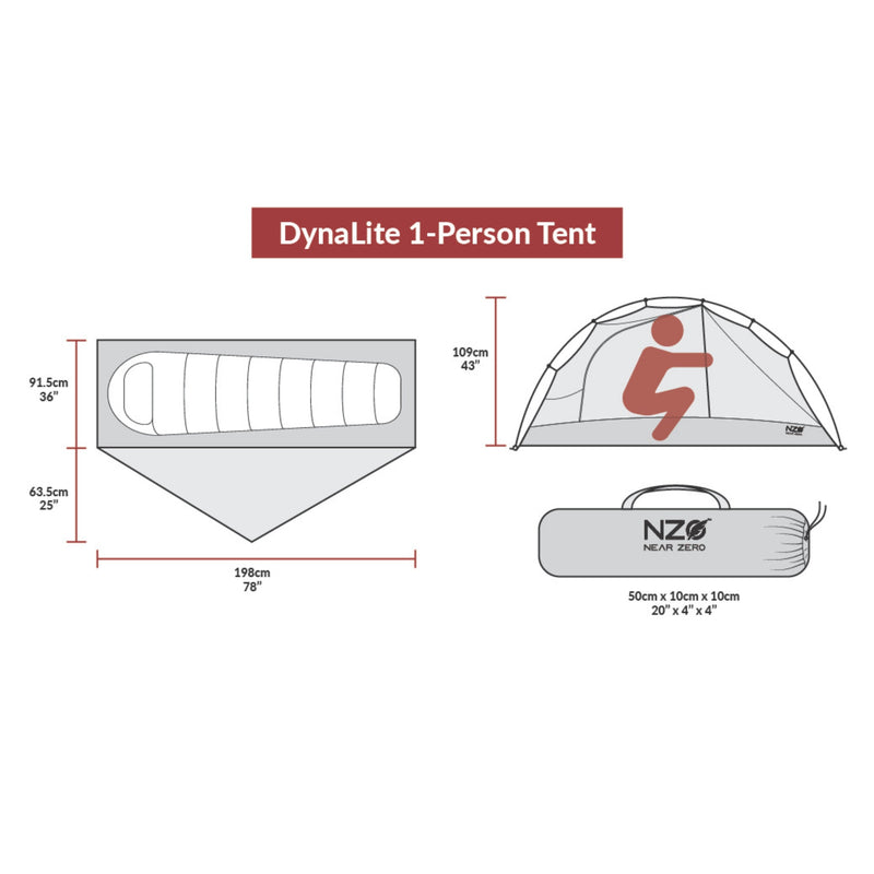 Load image into Gallery viewer, 1P DynaLite Tent