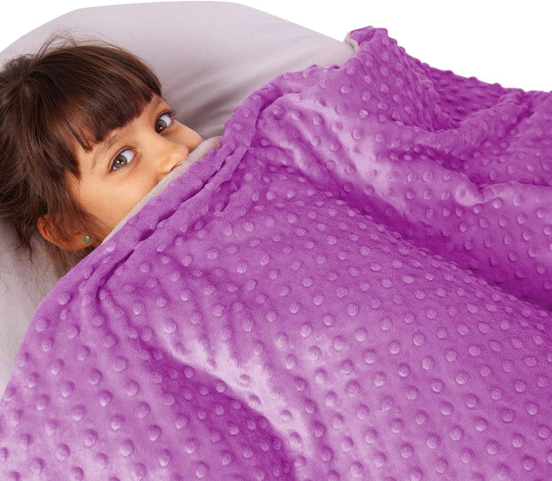 Load image into Gallery viewer, 7 Lbs Weighted Blanket for Kids with Removable Cover - 41" x 60"