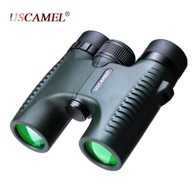Load image into Gallery viewer, USCAMEL Military Compact 10x26 HD Waterproof Binoculars Clear Vision Zoom Professional Telescope for Travel Outdoor Hunting
