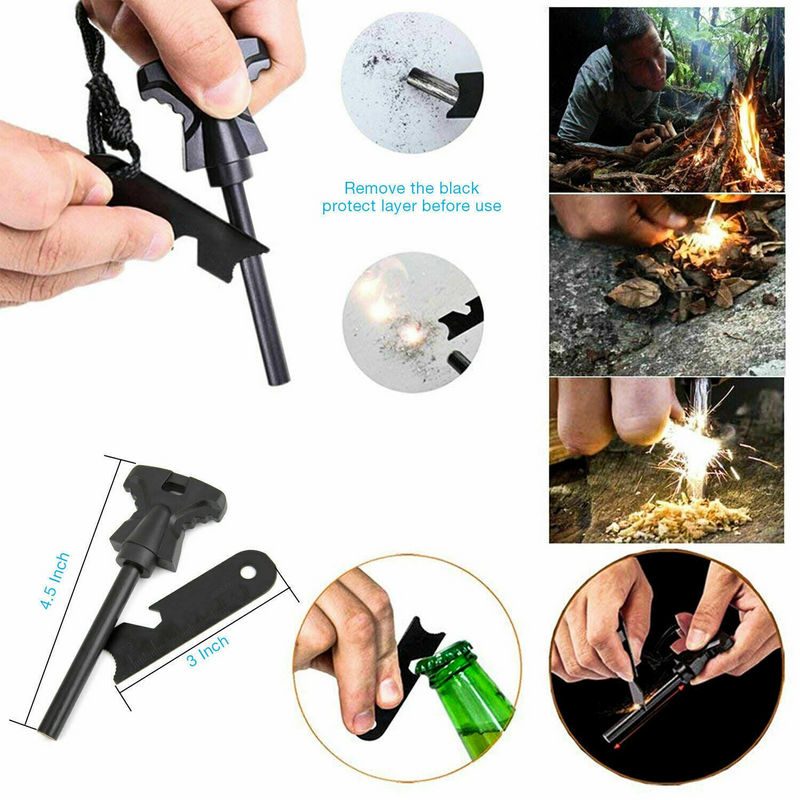 Load image into Gallery viewer, 14 in 1 Outdoor Emergency Survival And Safety Gear Kit Camping Tactical Tools SOS EDC Case