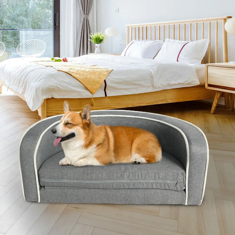 Load image into Gallery viewer, Pet Sofa Couch Bed for Small Dog and Cats