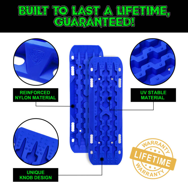 Load image into Gallery viewer, Rhino USA Recovery Traction Boards - Blue (Pair)