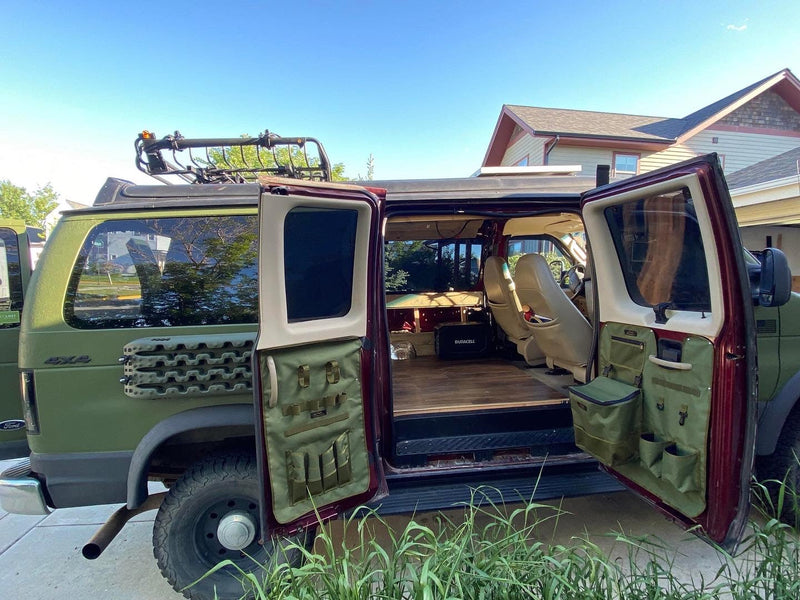 Load image into Gallery viewer, Ford Econoline Barn Door Panel Organizer