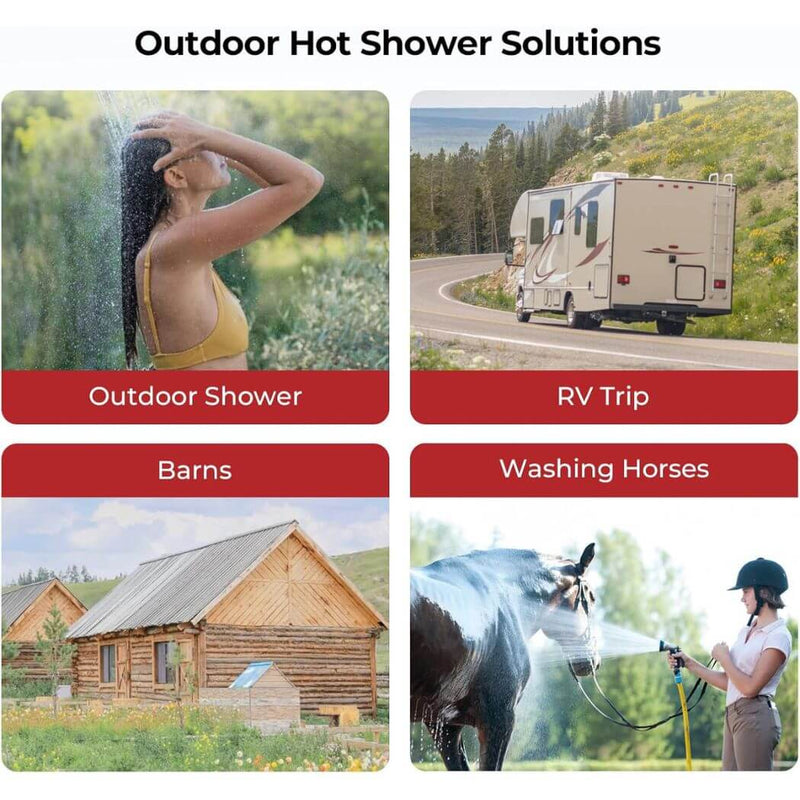 Load image into Gallery viewer, Camplux AY132GP43 Portable Propane Water Heater Pump Kit